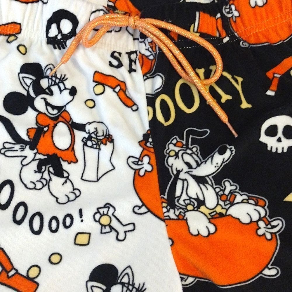 Disney Mickey Mouse & Friends‎ Halloween Themed Lounge Pants Medium - Picture 4 of 12